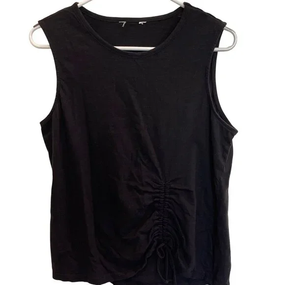 Lot Of 10 Womens Shirts Bundle V-Neck Sleeveless Striped Ruched T-Shirts Sz S M - Picture 3 of 10